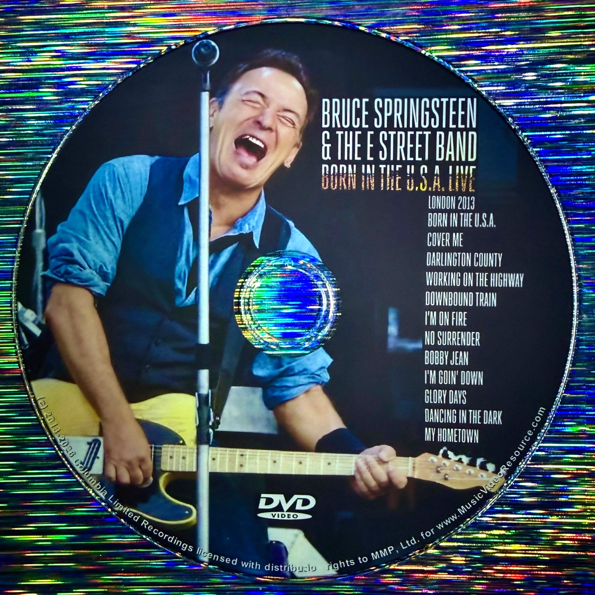 BRUCE SPRINGSTEEN AND THE E-STREET BAND BORN IN THE U.S.A. LONDON 