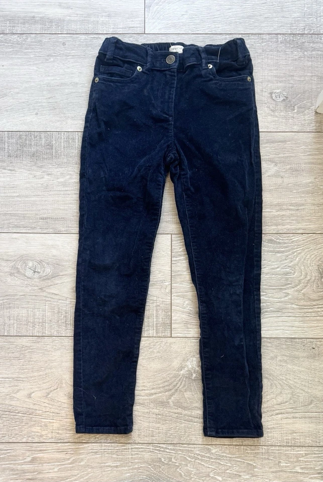 Crewcuts Sz 8 Boys Corduroy Pants Navy Blue Slim J.Crew Factory - Image 2 of 4