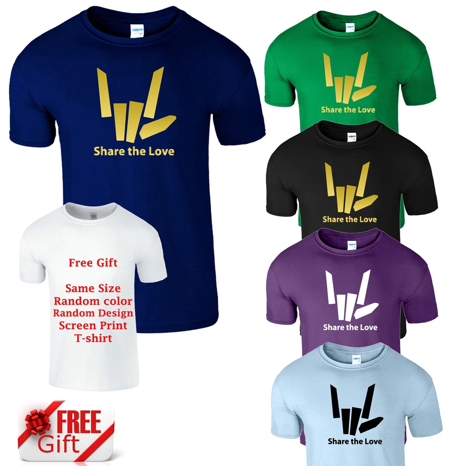 Share The Love Kids T Shirt Stephen Sharer Youtuber Boys Girls Gift Present Tee