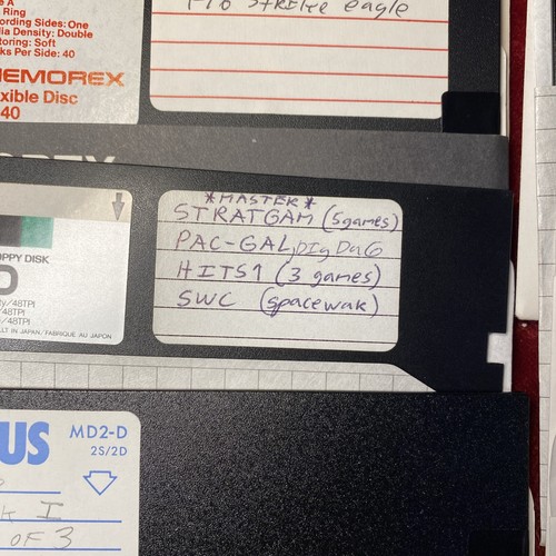 Lot Of 5.25” Floppy Disks Games For Pc Manhunter, Defender Of The Crown, Tetrus - Picture 3 of 12