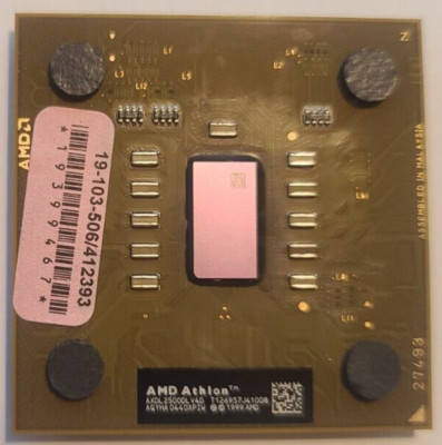AMD Athlon/CPU/ATHLON XP-M/2500+/1.833GHz/SOCKET A(462) AXDL2500DLV4D/K7/Barton