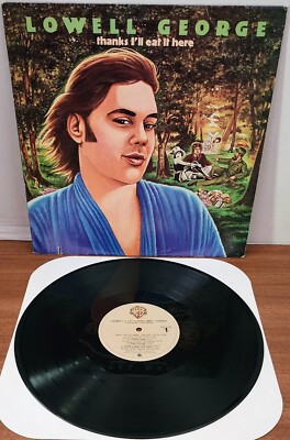 Lowell e Thanks I'll Eat It Here 帯付 Lowell George Thanks I'll Eat It Here Vinyl LP Warner Bros