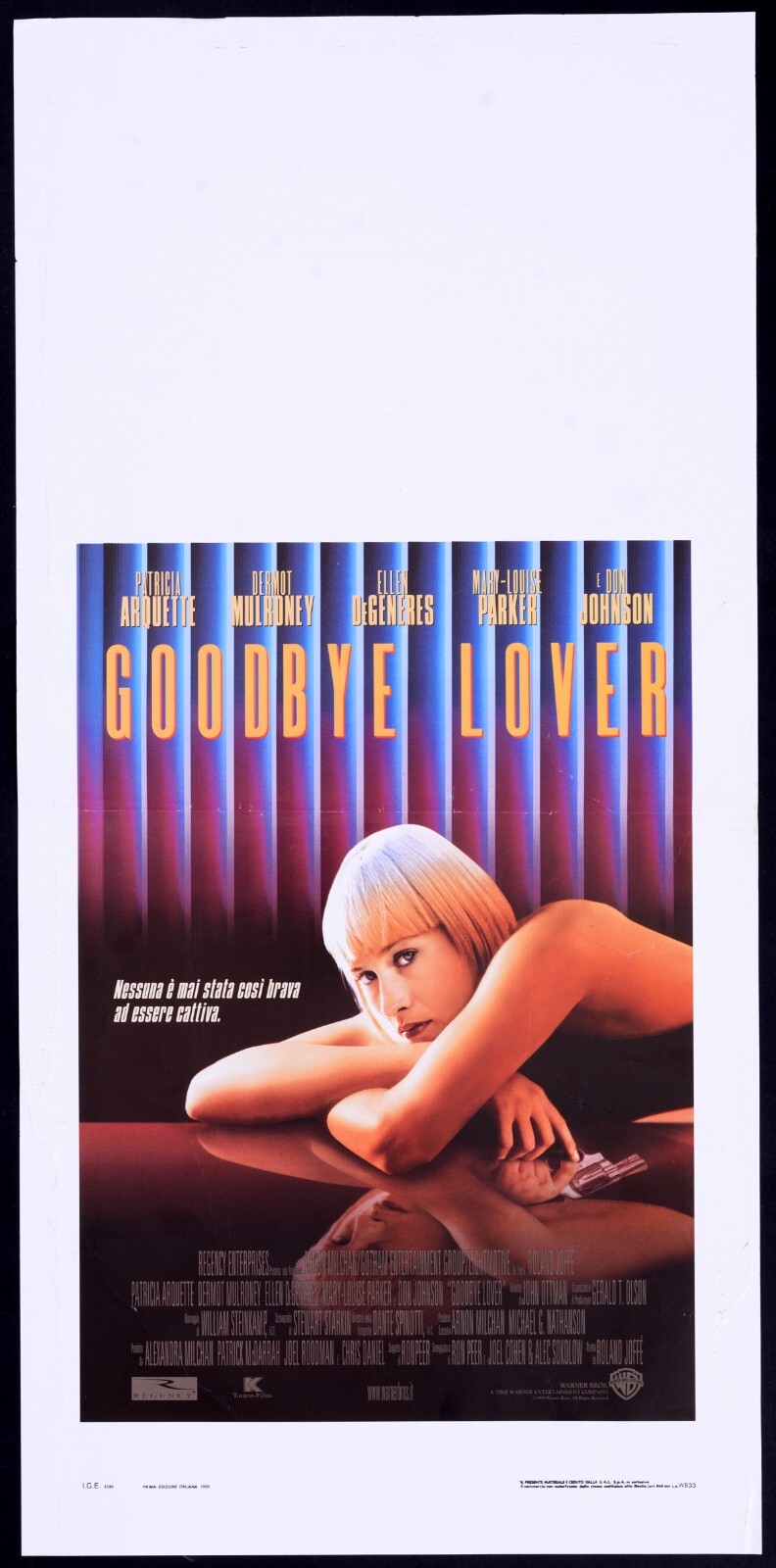 Locandina originale film Goodbye Lover (1998) - Regia di Roland Joffé