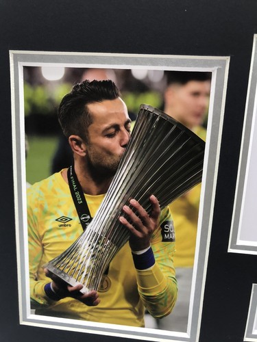RARE Lukasz Fabianski West Ham United Signed Photo Display + COA 2023 EUROPA - Picture 2 of 3