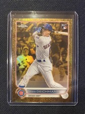 2022 Topps Gilded Collection Greg Deichmann Gold Etch Refractor Rookie /99 Cubs