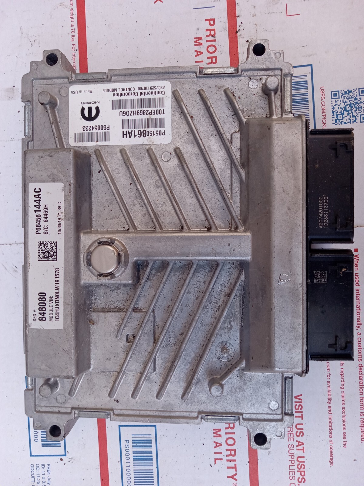 2021 Jeep Cherokee ECM ECU 5150861AH | eBay