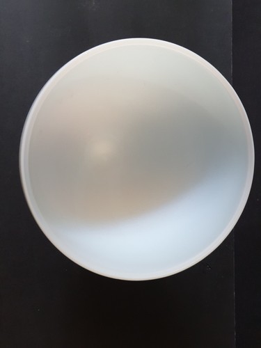 FRENCH OPALINE GLASS CHALICE VASE - Picture 3 of 8