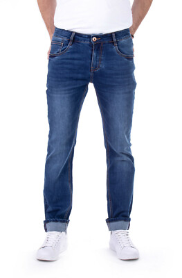 Blue Monkey Jeans David 4758 Slim Turn Up