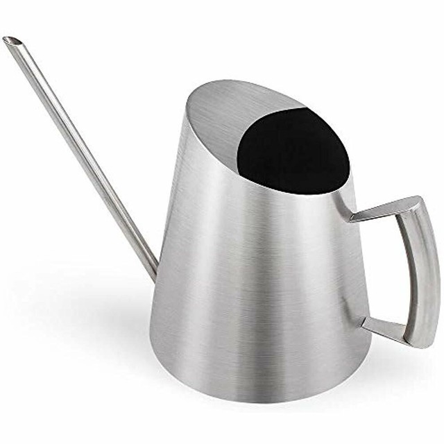 Metal Watering Can Solid Stainless Steel Pot Long Spout Small Size For Bonsai 30 eBay