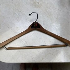 Austin Ltd.  Brown Wooden Suit Hanger