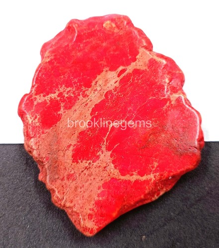 Natural Certified 187 Ct Red Turquoise Slab Arizona Rough Loose Gemstone k - Bild 2 von 6