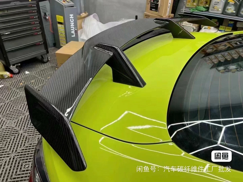 Para Nissan 350Z Z33 2003-2008 Fibra de Carbono Tapa Trasera Alerón Labio Ala Foto 3 de 3
