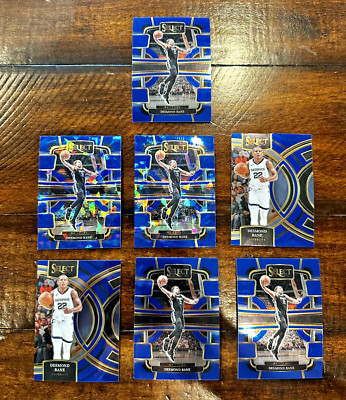 DESMOND BANE Lot 2023-24 Select Basketball Blue Cracked Ice + MORE!