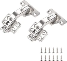 135° Lazy Susan Cabinet Hinges Full Overlay Corner Door Hinge 1 Pair