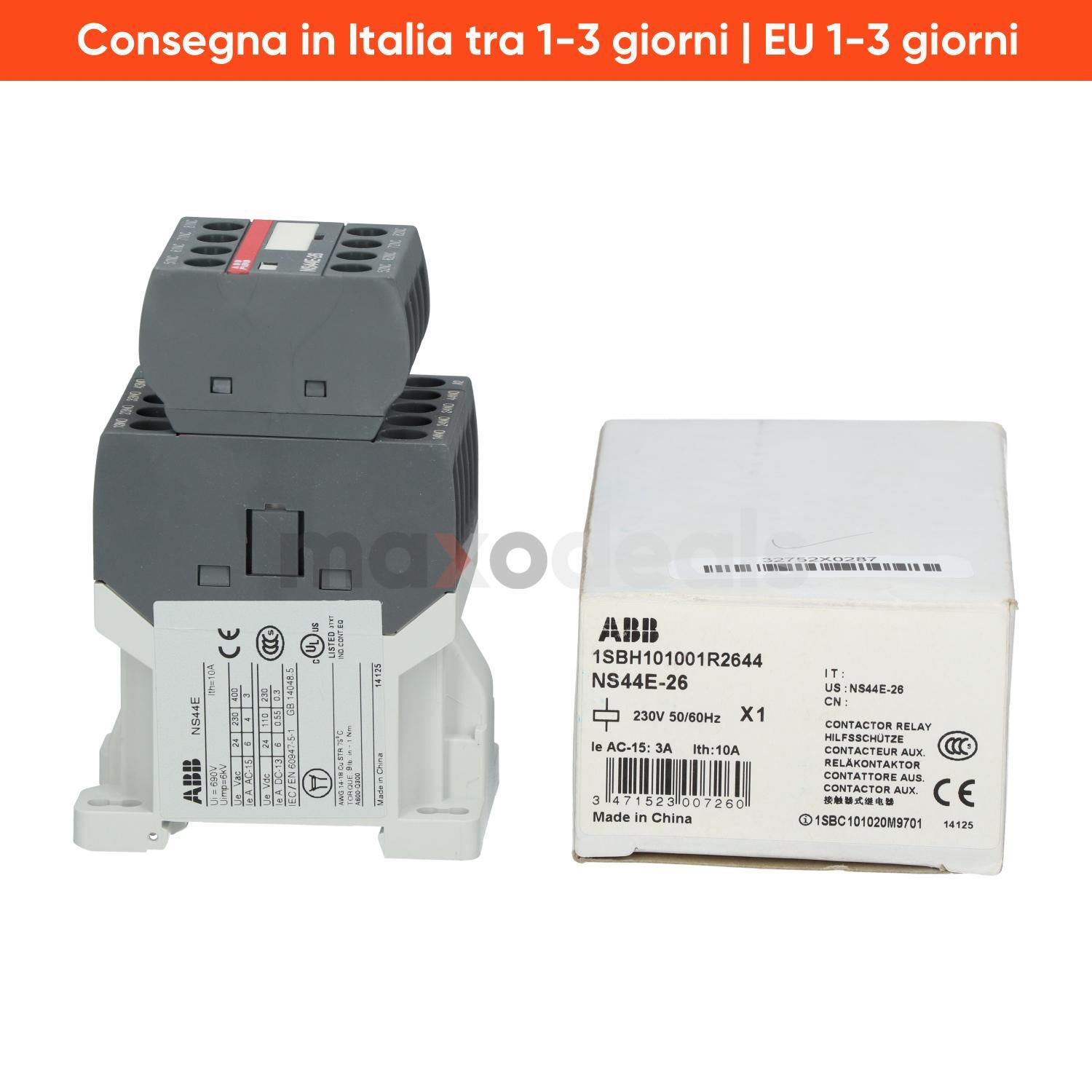 Abb 1SBH101001R2644 Contactor Relay New NFP