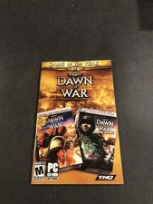 Dawn of war game of year edition Pc Manual Only