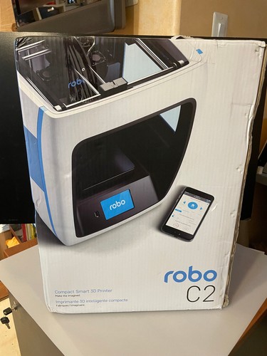 Imprimante 3D Robo C2 A1-0007-000 WiFi USB STL 5x5x6 NEUVE - Photo 15/15