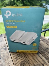TP-Link AV600 TL-PA4010 KIT Powerline Starter Kit Internet Extender NEW/ Opened