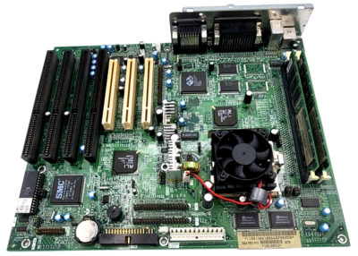 IBM 10L6653 MOTHERBOARD + 266MHz AMD K6-266AFR CPU+ H/S & FAN + 32MB RAM 02K2288