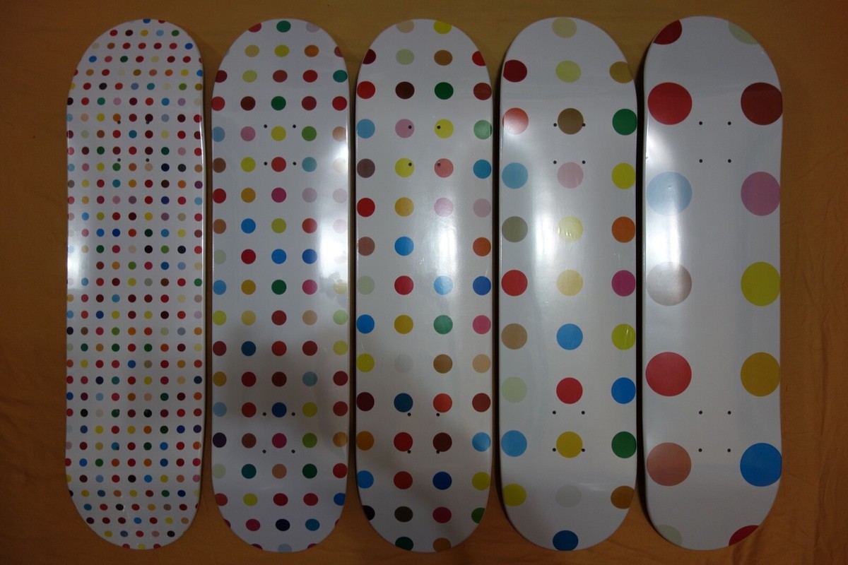 SUPREME DAMIEN HIRST SKATEBOARD DECK 4枚 Supreme Damien Hirst Skateboard Deck Set Multicolor - SS25 - US