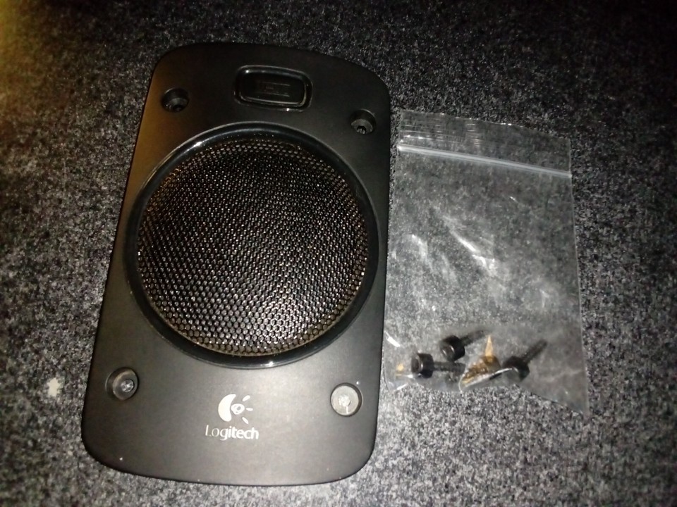 Logitech Z906 Front / Rear Satellite Grill Replacement + Screws OEM ...