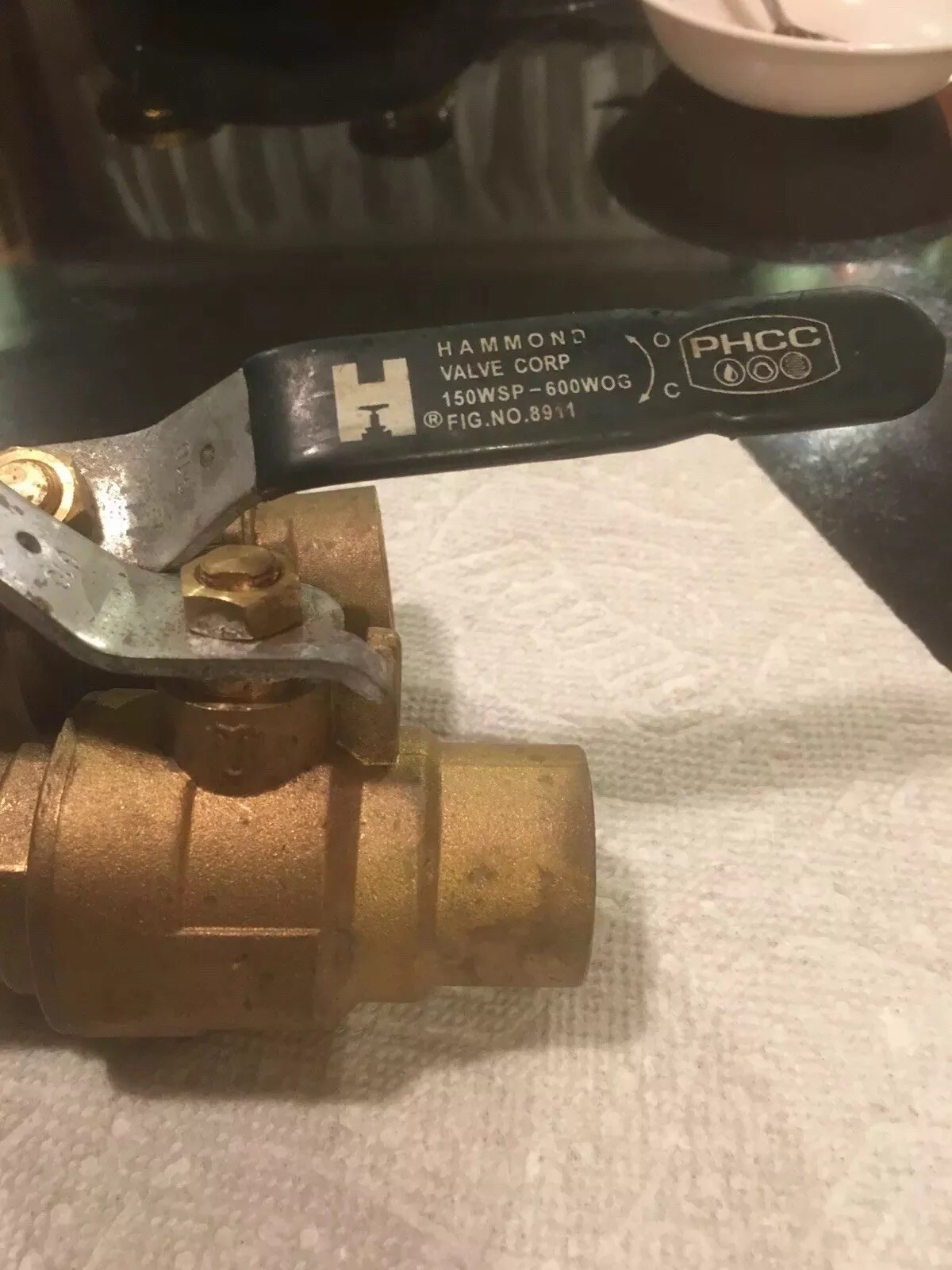 Valve Plumbing lot(2) 1” Lead Free Sweat Solder Full Port Water ShutOff Ball