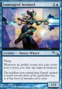Lumengrid Sentinel x4 - Mirrodin - NM-Mint, English - Mirrodin