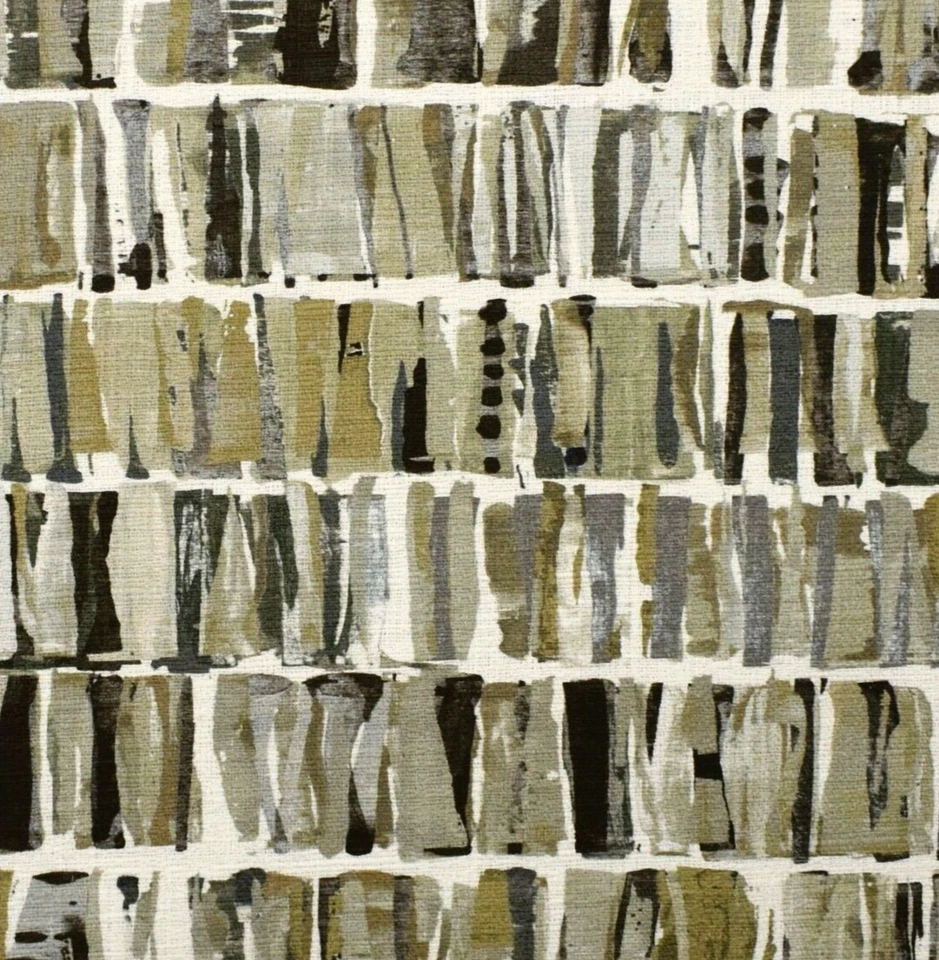 Swavelle Mill Creek FESTIVE Geometric FOG MIST织物枕头缝纫织物BTY — 第 2/4 张图片