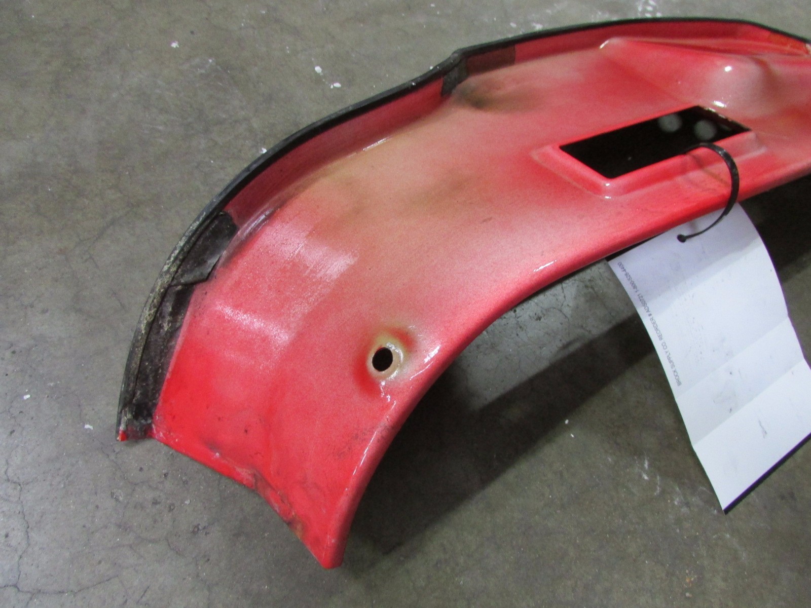 Ferrari F430, LH, Left B-Pillar, Door Jam Metal Trim Panel, P/N 68647811