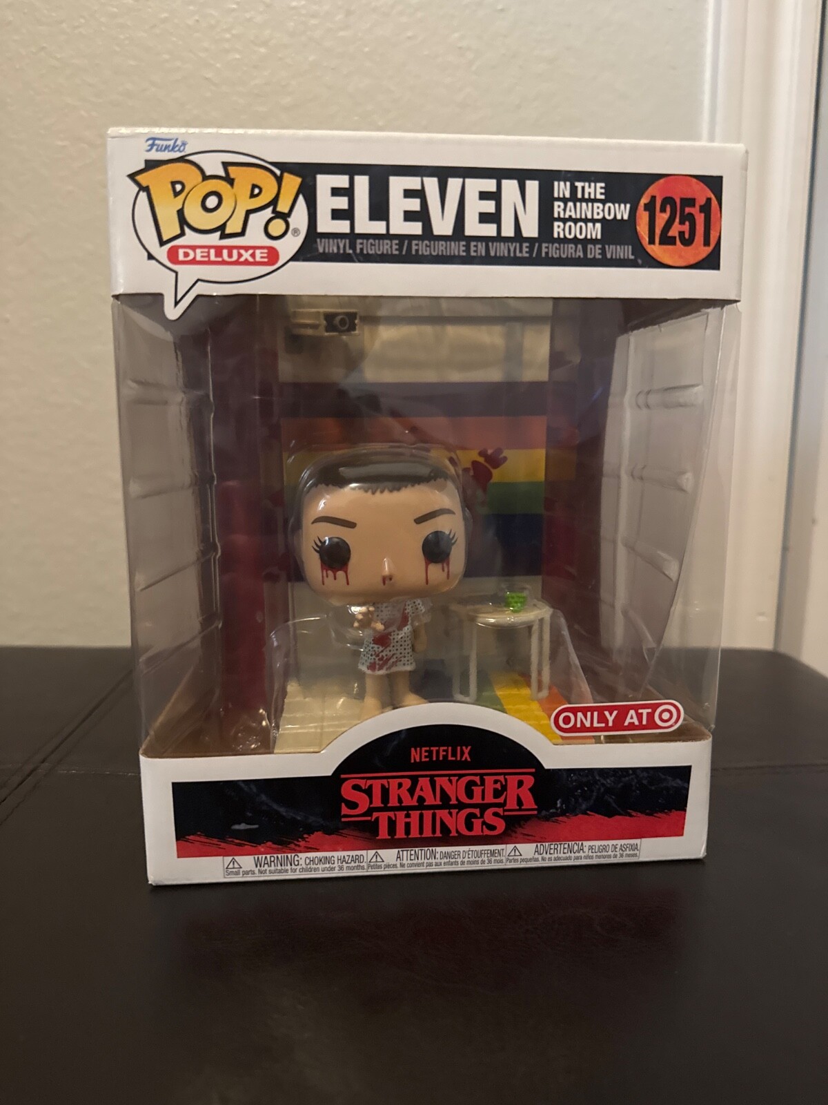 Funko Pop! Deluxe #1251 Eleven In The Rainbow Room Vinyl Figure 2022