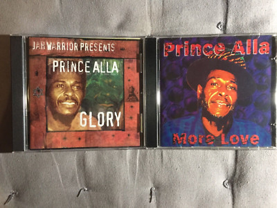 Prince Alla / Jah Warrior : 2 x CD : Glory (2000) + More Love (2002)