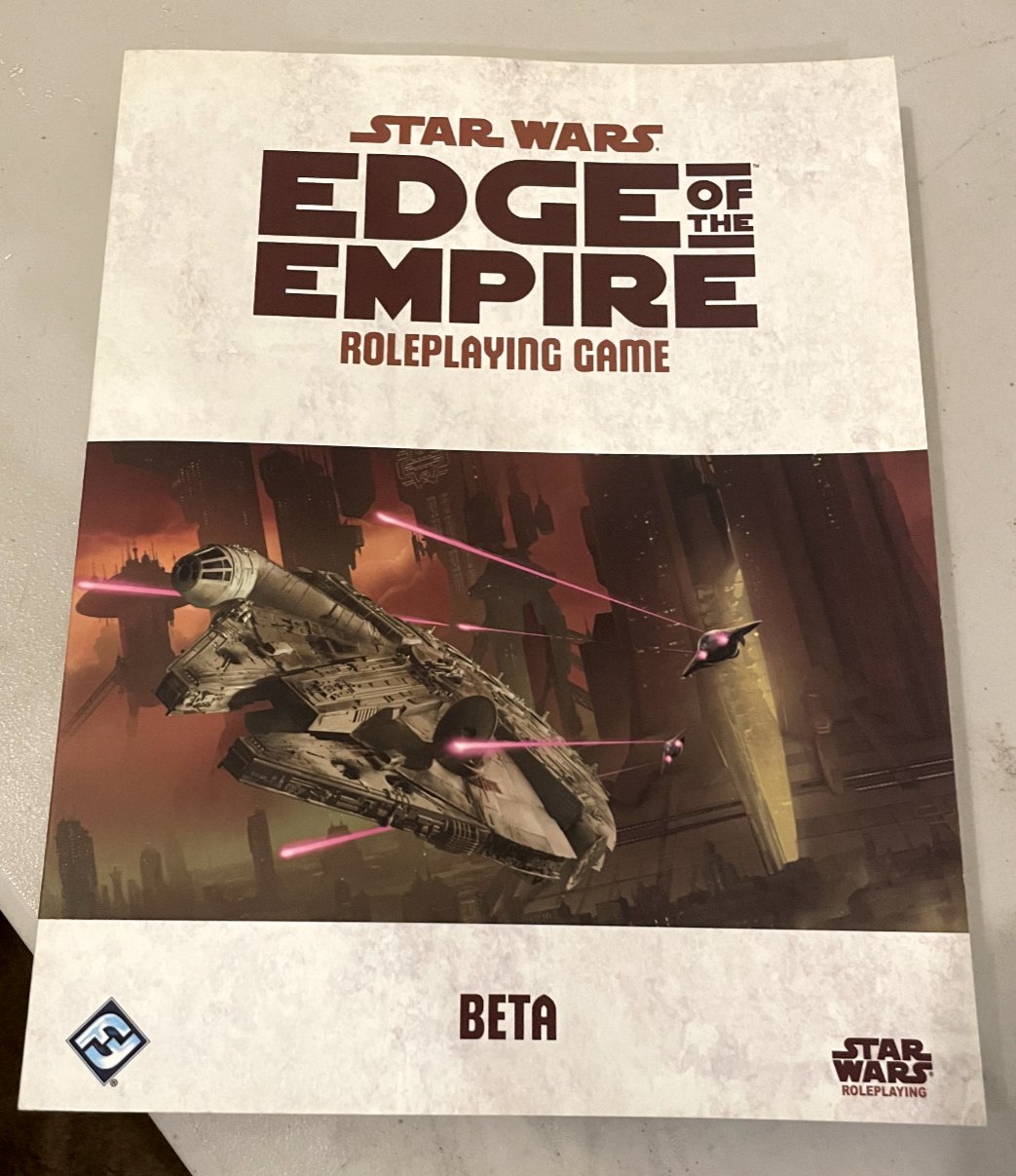 Star Wars Force And Destiny Role Playing Game Beta Sourcebook Fantasy  Flight RPG