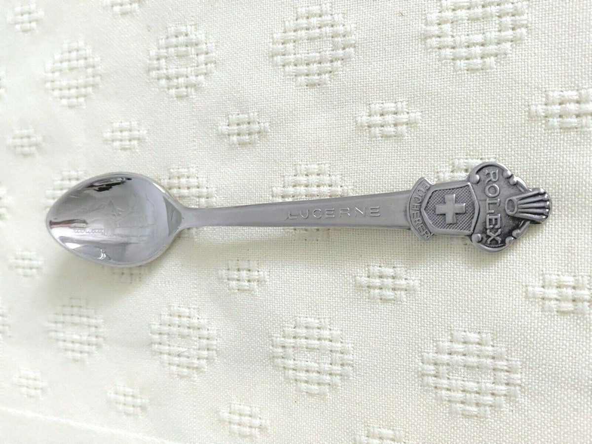 Rolex Souvenir Spoon Lucerne Bucherer Of Switzerland Marked CB | eBay
