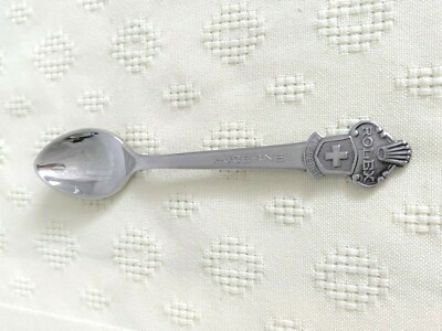 Rolex Souvenir Spoon Lucerne Bucherer Of Switzerland Marked CB | eBay