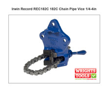 Étau D'établi Lourd IRWIN Record REC84 - Mâchoires 115mm (4.5") - Neuf (peut Avoir Un Défaut Mineur)