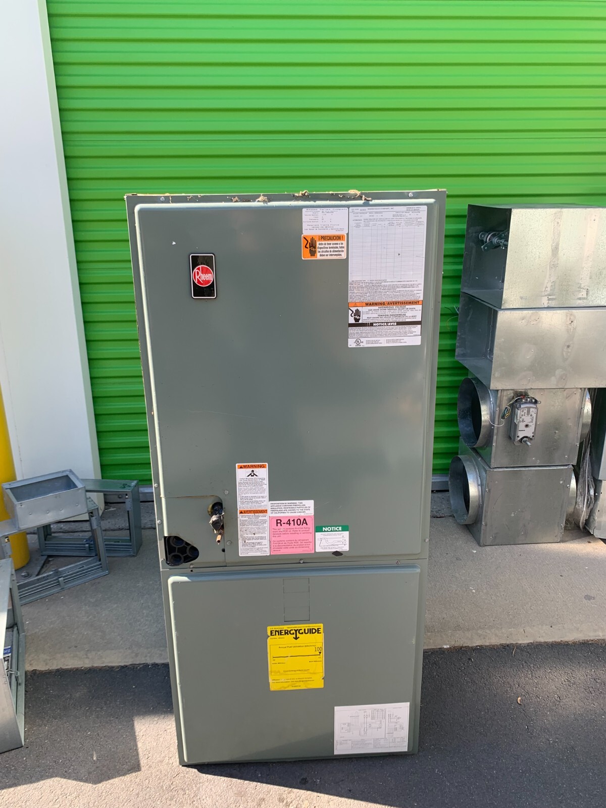 Rheem Model RCSL-HU4824TU - 4 Ton Multi-Position, R-410A air conditioner |  eBay