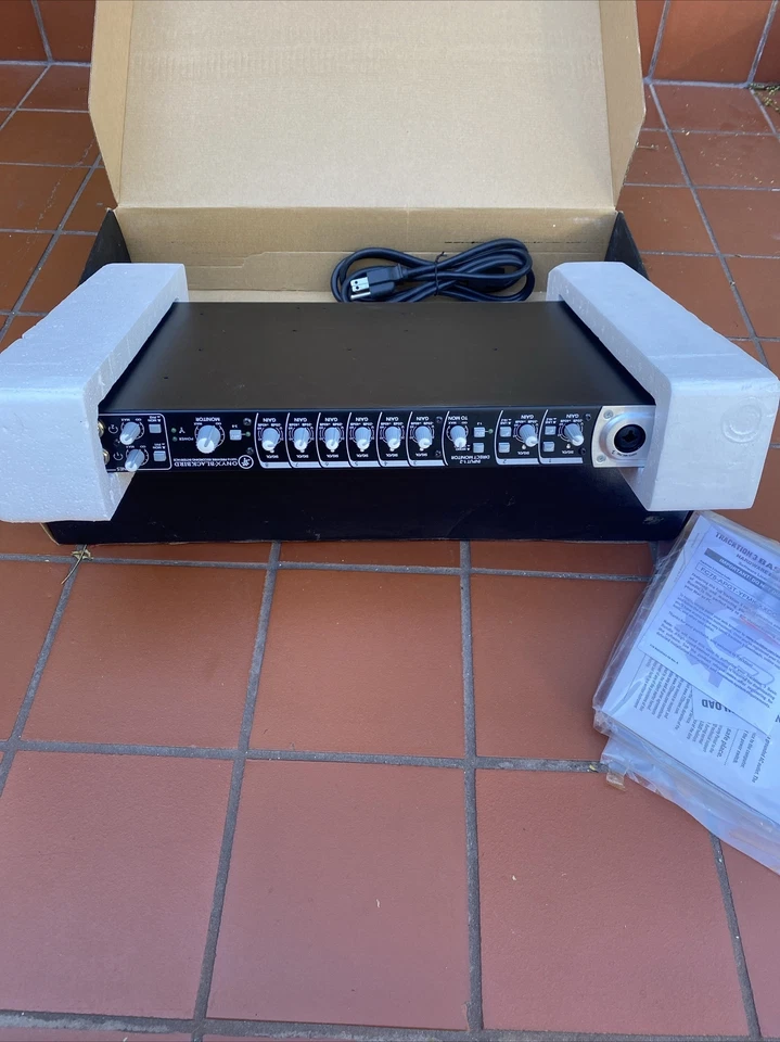  Onyx Blackbird Premium 16x16 FireWire Recording Interface Mackie - MINT - Image 3 of 4