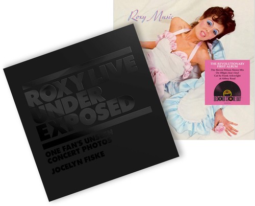 ROXY MUSIC - Steve Wilson Mix. Clear Vinyl LP. RSD 20 + Under Exposed Hardback.