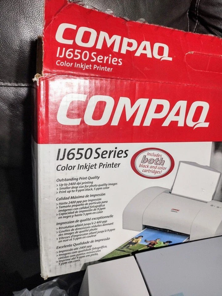 Compaq IJ650 Series Printer In Box (No Cords) - Image 2 of 4