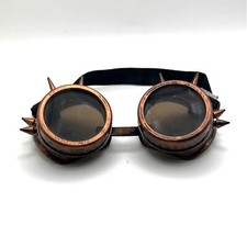 Spike Steampunk Cosplay Goggles Glasses Weld Halloween Cyber Punk Gothic