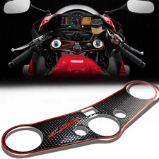 Handle Yoke Cover Chromed Red/Black Sticker Protector Pad 07-23 CBR 600 CBR600RR