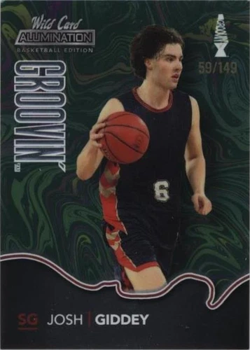 2021-22 Wild Card Alumination - Josh Giddey #GG-29