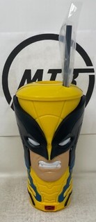 MARVEL STUDIOS DEADPOOL & AND WOLVERINE CUP WITH STRAW AMC EXCLUSIVE
