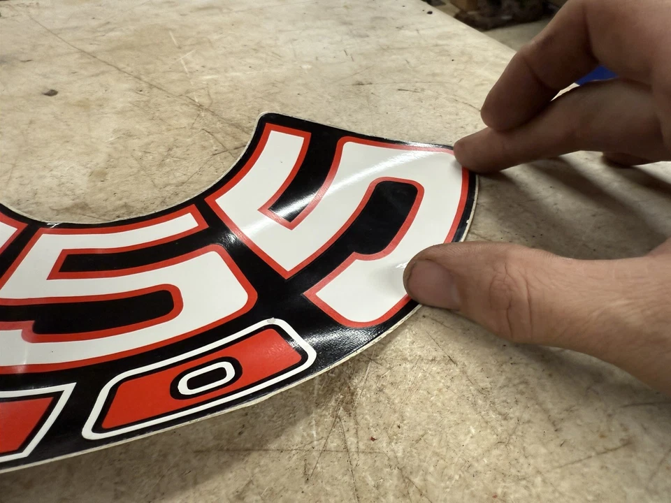 Calcomanía adhesiva filtro de aire Pontiac GTO Lemans Tempest 455 HO 1971-1972 Foto 2 de 4