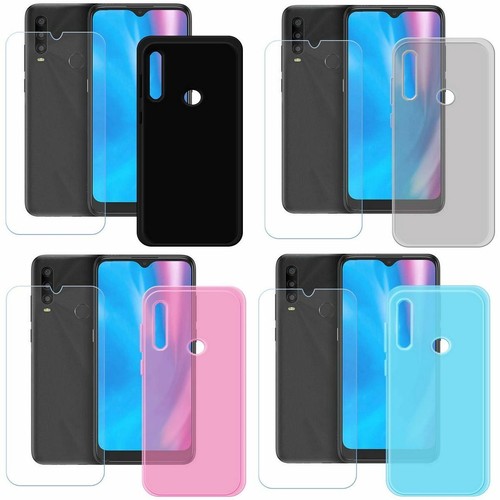 Coque Silicone + Film écran Pour Altice S61 - Neuf Sous Emballage, Finition Gel, Protection Complète