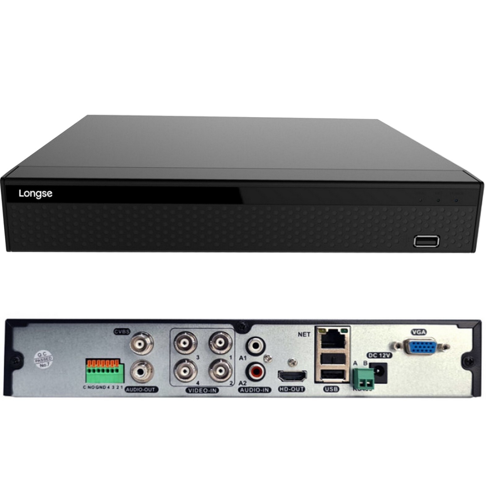 DVR 4CH 8MP 4K Ibrido + 2 IP 5MP | RS485 Allarme | Best Buy Video