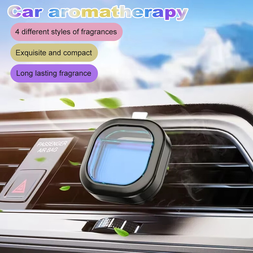 Fragrance Diffuser Perfume Essential Oil Car Air Vent Freshener Aromatherapy