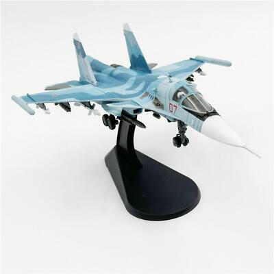 1/100 SU35 Druckguss-Flugzeugmodell, realistisches Flugzeug für den