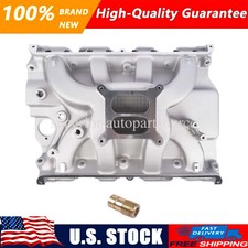 Intake Manifold Aluminum Satin 7105 Dual Plane For Ford Fe 390 406 410 427 428