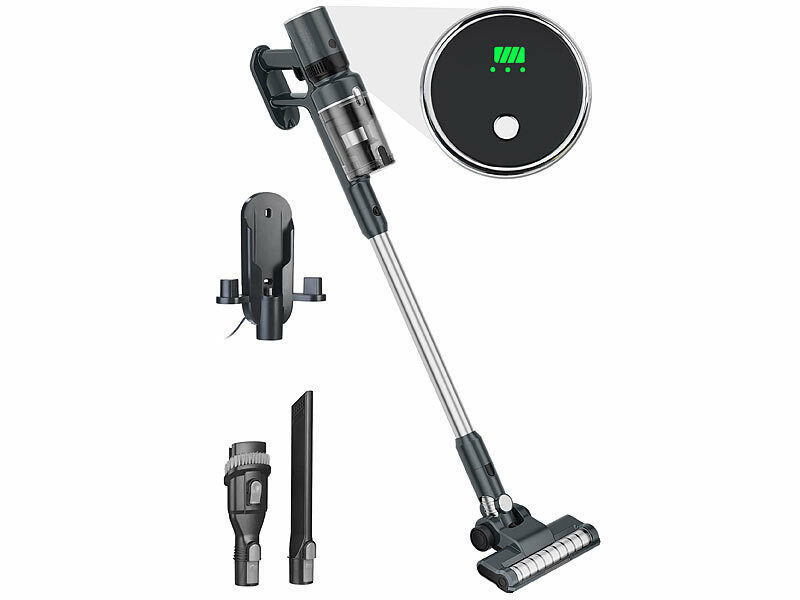 Aspirateur cyclonique sans fil BHS-700.ak Sichler gris métallique